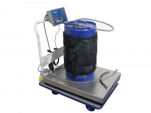 200L or 60L drum loading system with balance